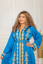 Charger l'image dans la galerie, Caftan brodé 2023 - Drap de soie