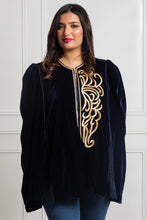 Charger l'image dans la galerie, New - Cape velvet - Majesty Cape - Cape pour femme - Cape en Velours