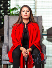 Charger l'image dans la galerie, Cape Hiver Col Officier - La Maison Selene-maroc-morocco-prix-femme