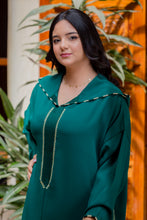 Charger l&#39;image dans la galerie, Djellaba en Randa - Handmade - La Maison Selene-maroc-morocco-prix-femme
