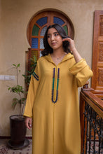 Charger l&#39;image dans la galerie, Djellaba Façon Maalem - La Maison Selene-maroc-morocco-prix-femme
