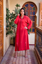 Charger l&#39;image dans la galerie, Djellaba en Berchmane - Handmade - La Maison Selene-maroc-morocco-prix-femme

